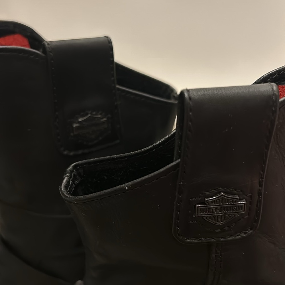 Harley-Davidson® Women's Boulder Black Heel Riding 7-Inch Motorcycle Boot D88351 - Picture 5 of 16